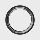 טבעת חכמה OURA RING 4 - צבע שחור מוברש - Stealth