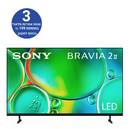 טלוויזיה SONY | BRAVIA 2II TRUE RGB| מעבד XR ‏| LCD | ‏4K Ultra HD | HDR