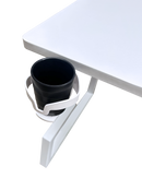 DRAGON שולחן גיימינג תאורת RGB אורך 160 ס"מ דגם TG צבע לבן משלוח חינם