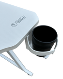 DRAGON שולחן גיימינג תאורת RGB אורך 120 ס"מ דגם TZ צבע לבן משלוח חינם