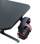 DRAGON שולחן גיימינג פינתי ימין תאורת RGB אורך 160*100 ס"מ צבע שחור משלוח חינם