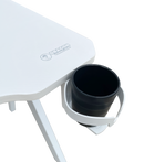 DRAGON שולחן גיימינג תאורת RGB אורך 120 ס"מ דגם TR צבע לבן משלוח חינם