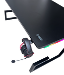 DRAGON שולחן גיימינג תאורת RGB אורך 160 ס"מ דגם TG צבע שחור משלוח חינם