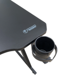 DRAGON שולחן גיימינג תאורת RGB אורך 120 ס"מ דגם TZ צבע שחור משלוח חינם