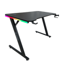 DRAGON שולחן גיימינג תאורת RGB אורך 120 ס"מ דגם TZ צבע שחור משלוח חינם