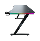 DRAGON שולחן גיימינג תאורת RGB אורך 120 ס"מ דגם TZ צבע שחור משלוח חינם