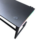 DRAGON שולחן גיימינג תאורת RGB אורך 160 ס"מ דגם TG צבע שחור משלוח חינם