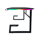 DRAGON שולחן גיימינג תאורת RGB אורך 160 ס"מ דגם TG צבע שחור משלוח חינם