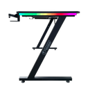 DRAGON שולחן גיימינג תאורת RGB אורך 120 ס"מ דגם TZ צבע שחור משלוח חינם