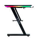 DRAGON שולחן גיימינג תאורת RGB אורך 120 ס"מ דגם TZ צבע שחור משלוח חינם