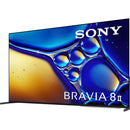 טלוויזיה SONY 55 אינץ  XR8M25 | BRAVIA 8 II | מעבד XR ‏| QD-OLED | ‏4K Ultra HD | HDR | Google TV