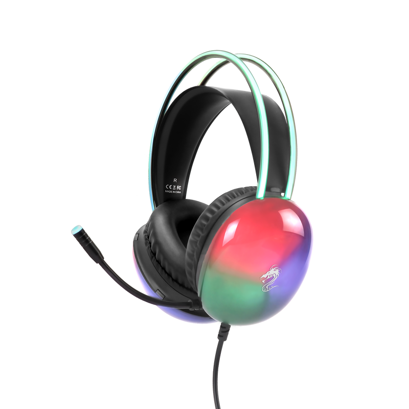 אוזניות גיימינג Earphones XT100RGB Dragon