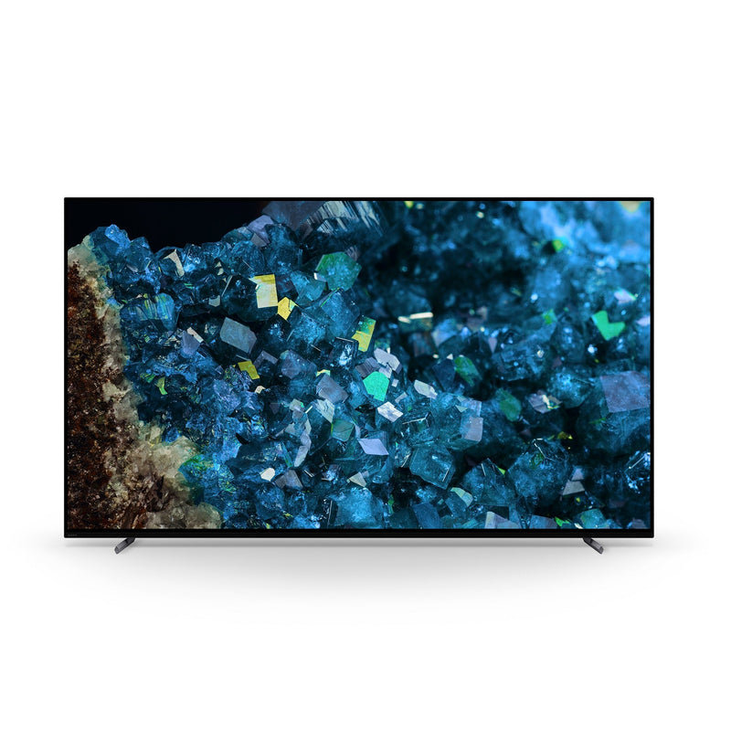 טלוויזיה SONY 83 אינץ' A80L  | BRAVIA XR | OLED | 4K Ultra HD | HDR | Google TV רגליות