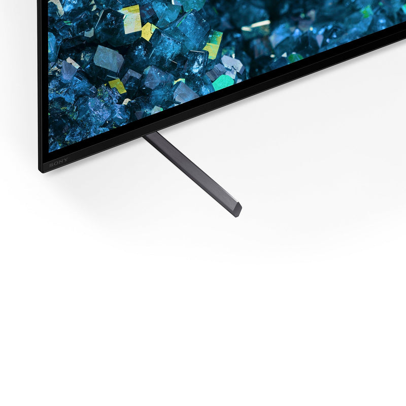 טלוויזיה SONY 77 אינץ' A80L  | BRAVIA XR | OLED | 4K Ultra HD | HDR | Google TV רגלית