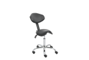 כיסא אוכף ארגונומי עם משענת דגם GPDRC-RIDER-BR