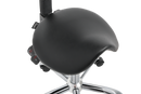 כיסא אוכף ארגונומי עם משענת דגם GPDRC-RIDER-BR
