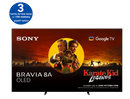 טלוויזיה SONY XR8 | BRAVIA 8A | מעבד XR8 ‏| OLED | ‏4K Ultra HD | HDR | Google TV