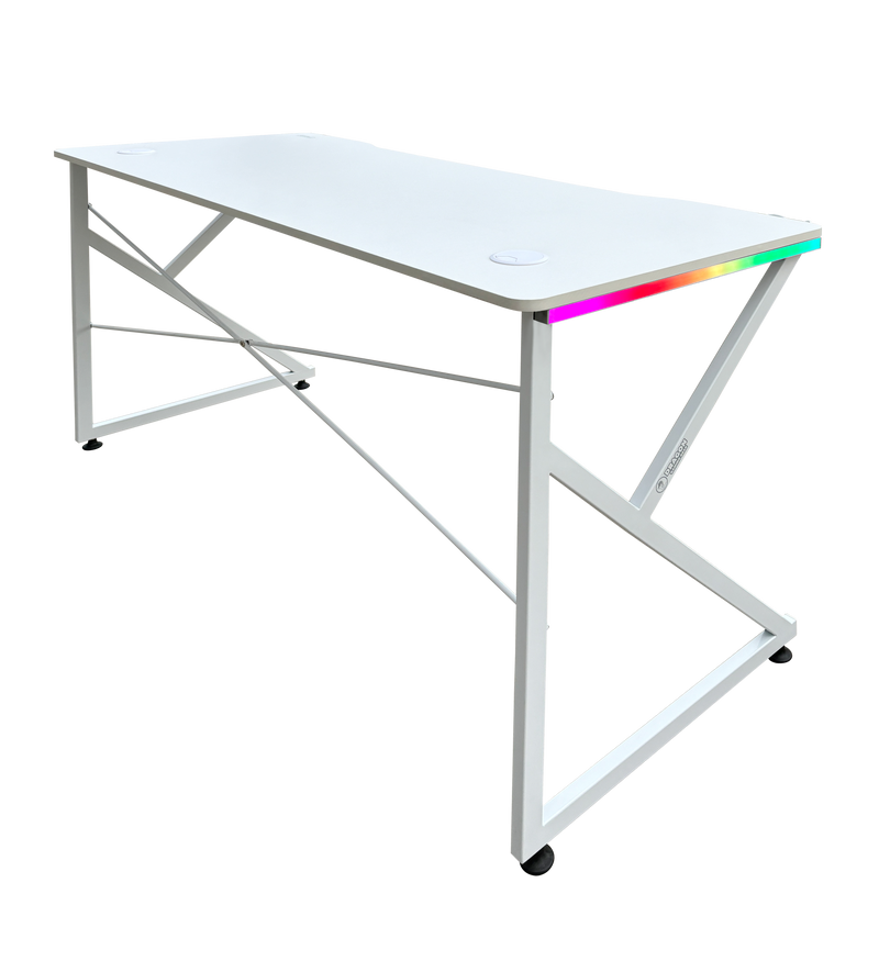 DRAGON שולחן גיימינג תאורת RGB אורך 150 ס"מ דגם K משלוח חינם
