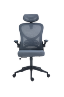 כיסא משרד ארגונומי SMART TECH R10 צבע אפור משלוח חינם
