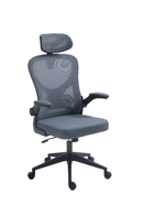כיסא משרד ארגונומי SMART TECH R10 צבע אפור משלוח חינם