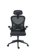 כיסא משרד ארגונומי SMART TECH R10 צבע שחור משלוח חינם