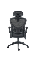 כיסא משרד ארגונומי SMART TECH R10 צבע שחור משלוח חינם