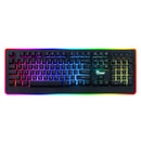 מקלדת גיימינג חוטית עם תאורת RGB