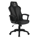 כיסא גיימינג SNIPER דמוי עור (PU) בשילוב בד - משלוח חינם