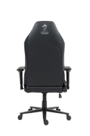 כיסא עבודה וגיימינג יוקרתי דמוי עור דגם ALPINE צבע שחור - במחיר מיוחד