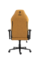 כיסא עבודה וגיימינג יוקרתי דמוי עור דגם ALPINE צבע חום - במחיר מיוחד