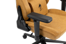 כיסא עבודה וגיימינג יוקרתי דמוי עור דגם ALPINE צבע חום - במחיר מיוחד