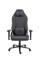 כיסא עבודה וגיימינג יוקרתי מבד דגם ALPINE צבע אפור כהה - במחיר מיוחד