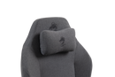 כיסא עבודה וגיימינג יוקרתי מבד דגם ALPINE צבע אפור כהה - במחיר מיוחד