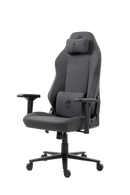 כיסא עבודה וגיימינג יוקרתי מבד דגם ALPINE צבע אפור כהה - במחיר מיוחד