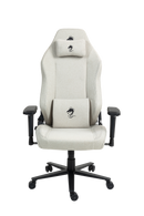 כיסא עבודה וגיימינג יוקרתי מבד דגם ALPINE צבע בז'- במחיר מיוחד