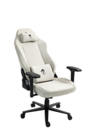 כיסא עבודה וגיימינג יוקרתי מבד דגם ALPINE צבע בז'- במחיר מיוחד