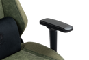 כיסא עבודה וגיימינג יוקרתי דמוי עור דגם ALPINE ירוק צבאי - במחיר מיוחד