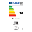טלוויזיה SONY XR83 | BRAVIA 8 | מעבד XR ‏| OLED | ‏4K Ultra HD | HDR | Google TV