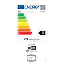 תו אנרגיה טלוויזיה SONY 50 אינץ X80L