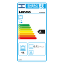 תו אנרגיה תנור צר משולב עם כיריים גז LFS-5050