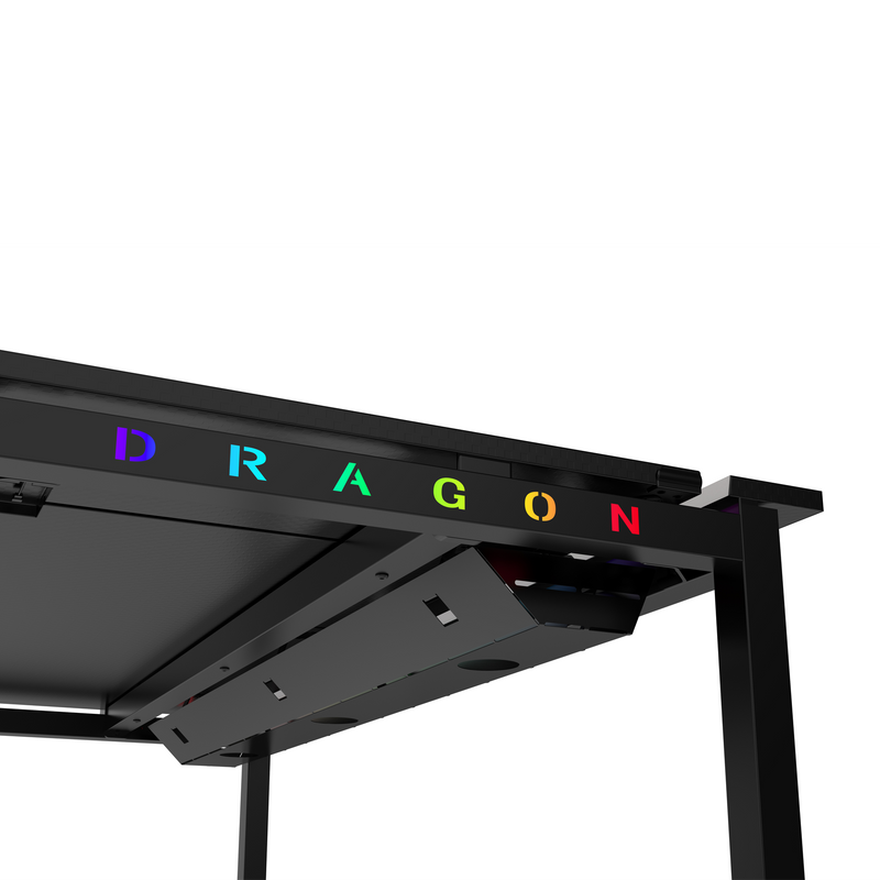 DRAGON שולחן גיימינג  Magma RGB DLX