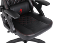 כיסא גיימינג דראגון 2025 ACE PRO - דמוי עור (PU) צבע שחור ואדום - משלוח חינם