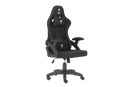 כיסא גיימינג דראגון 2025 ACE PRO - דמוי עור (PU) צבע שחור ולבן  - משלוח חינם