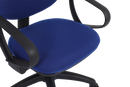 כיסא משרד דגם SMART TECH THINKO- צבע כחול- במחיר מיוחד-משלוח חינם