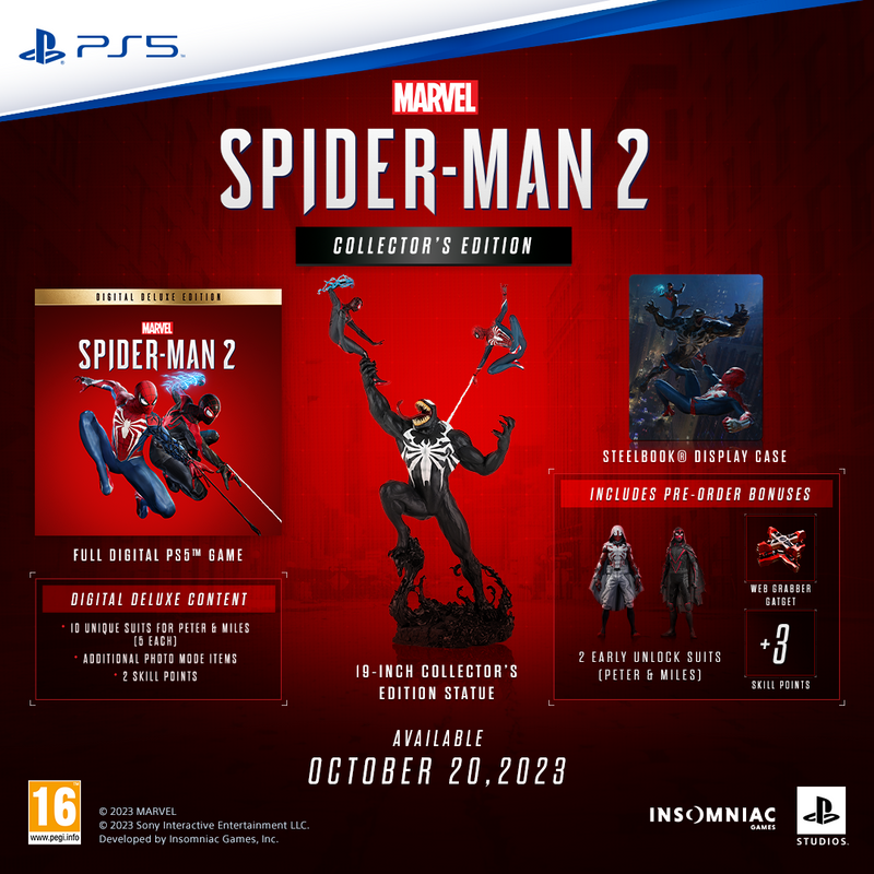 Marvel's Spider-Man 2 Collector's Ed PS5