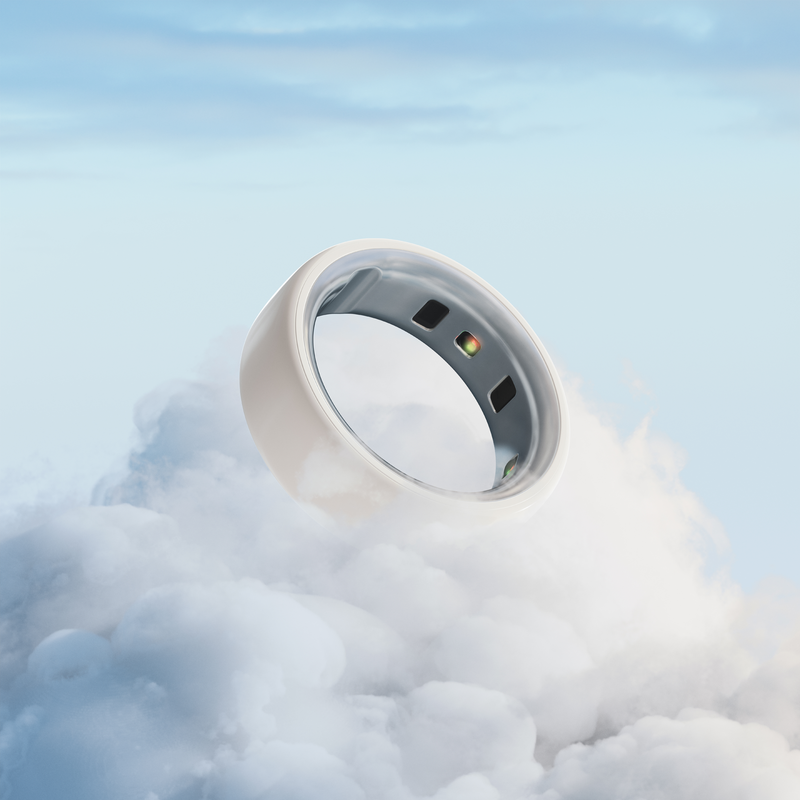 טבעת חכמה OURA RING 4 Ceramic - צבע  Cloud