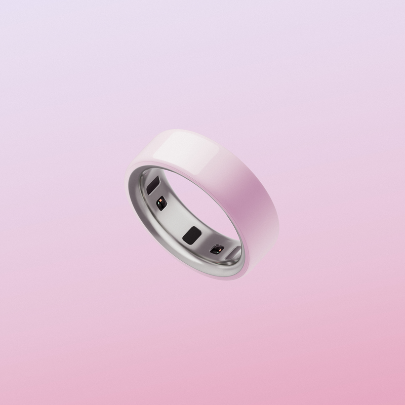 טבעת חכמה OURA RING 4 Ceramic - צבע  Petal