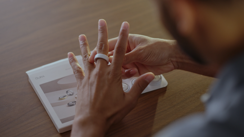 ערכת מדידה של טבעת OURA RING 4