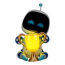 מנורת לילה Astrobot  GloBuddies Light