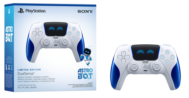 בקר אלחוטי DualSense®–Joyful™ ASTRO BOT במהדורה מוגבלת-מכירה מוקדמת